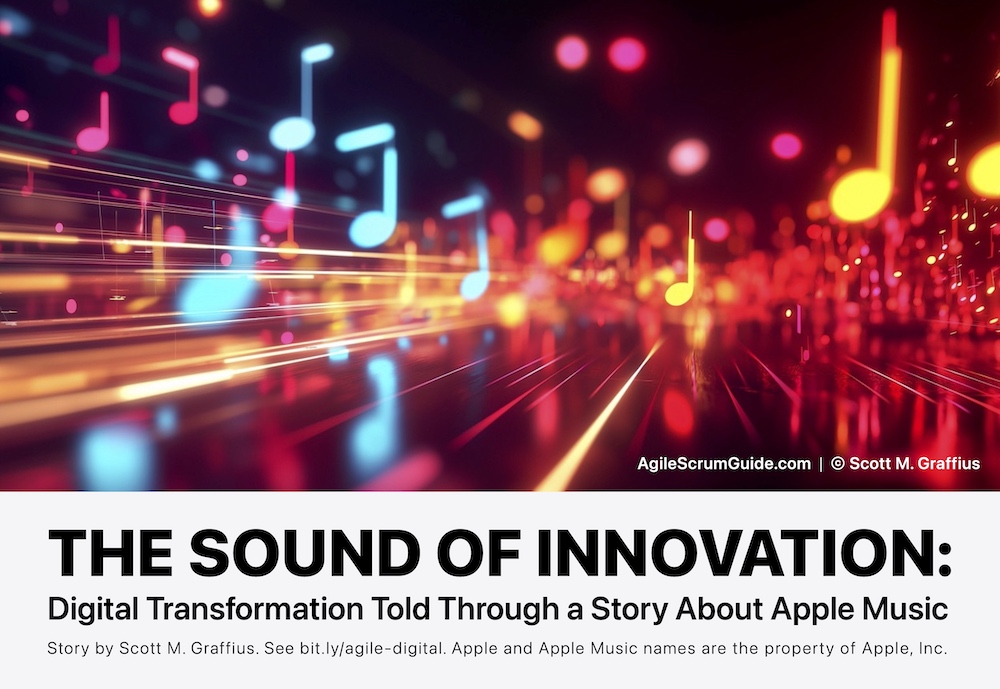 Scott M Graffius - AgileScrumGuide_Com - The Sound of Innovation- Digital Transformation Told Through a Story about Apple Music - Creative - X7 - LwRes